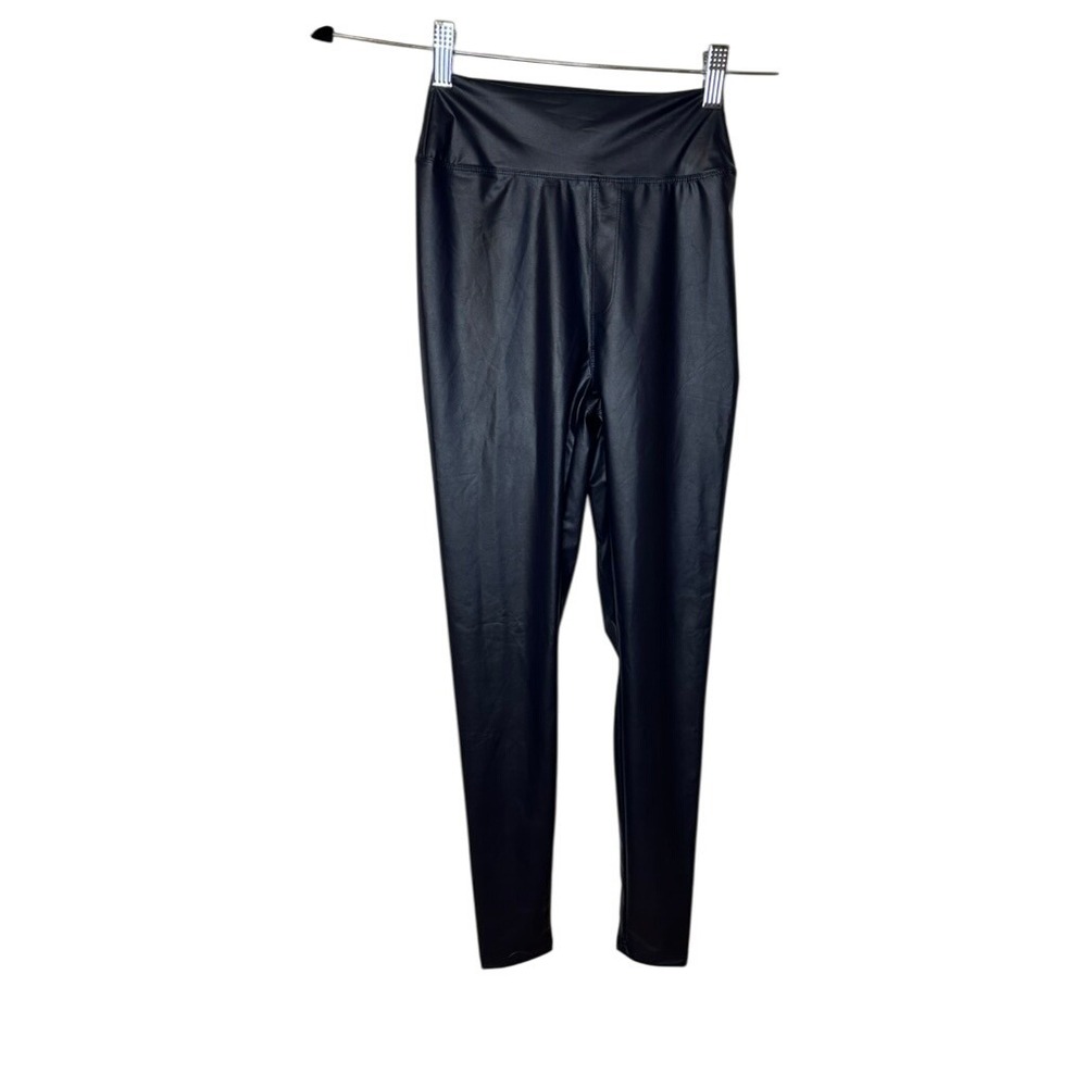 OFFLINE by Aerie Real Luxe Faux Leather‎ High Rise Leggings Size S